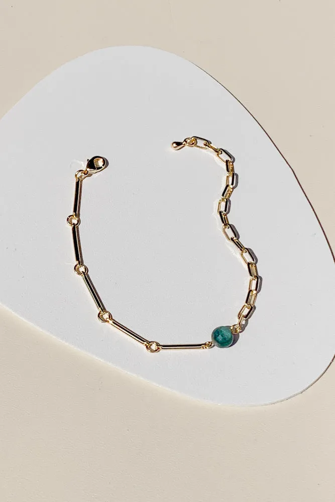 Lyra Gemstone Bracelet