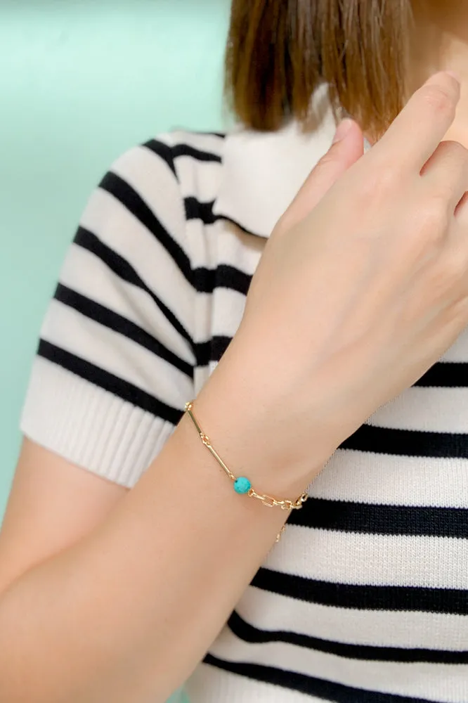 Lyra Gemstone Bracelet
