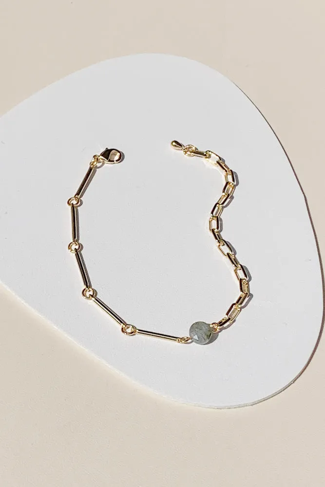 Lyra Gemstone Bracelet