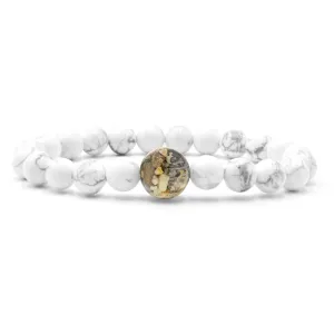 Maine Stones   White Howlite
