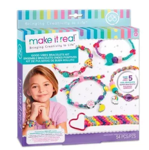 Make It Real - Good vibes diy bracelets