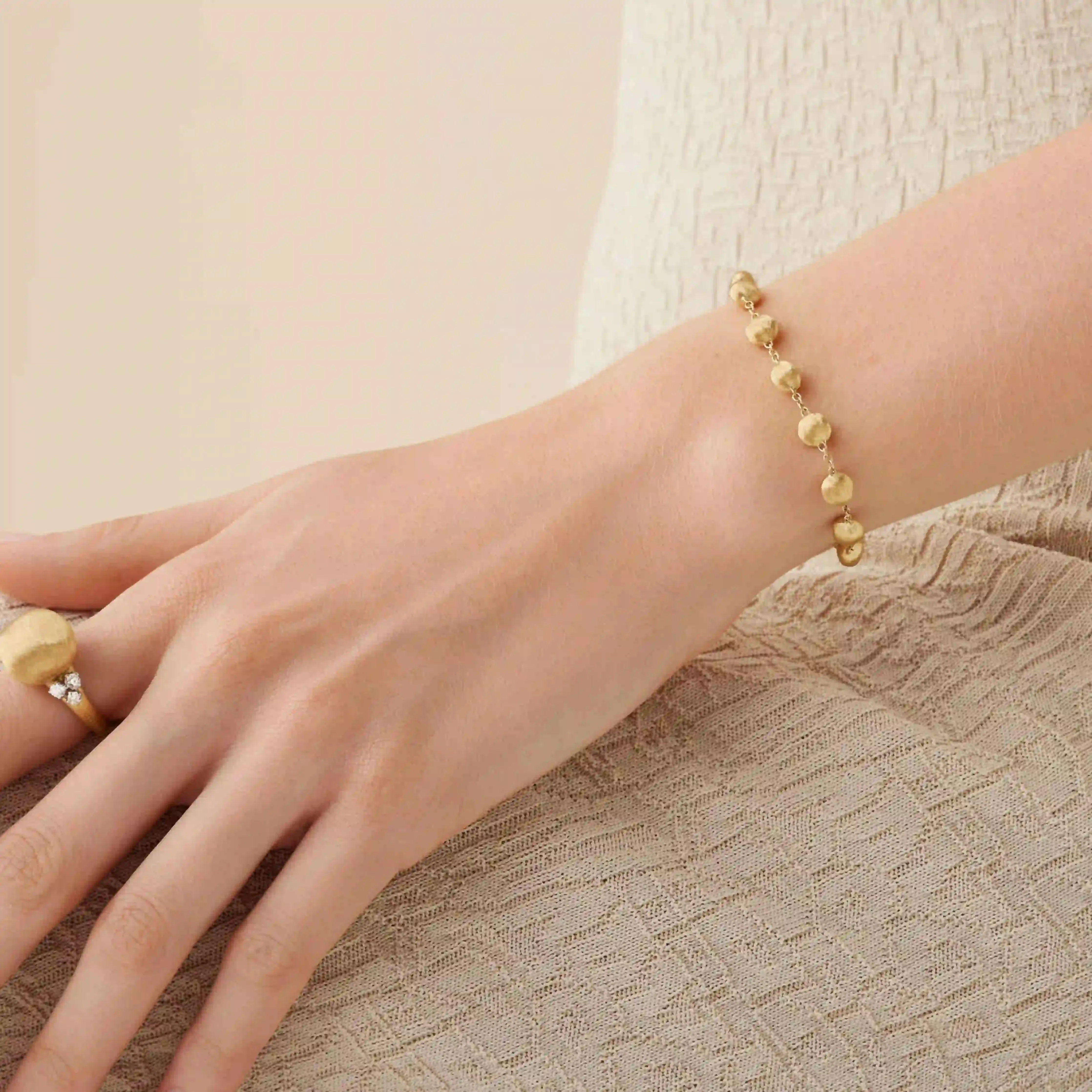 Marco Bicego Africa 18K Yellow Gold Bead Bracelet