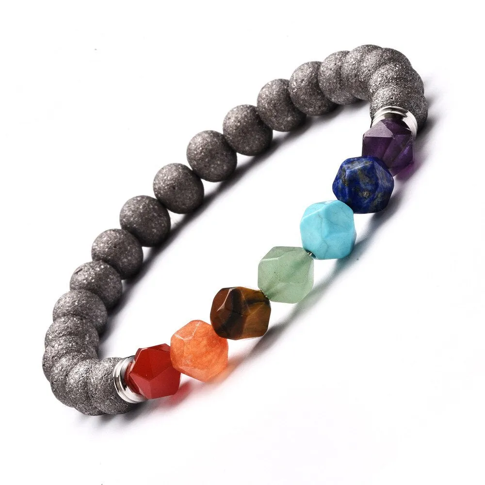 Men Bracelet for Men Women  Natural Stone Beaded