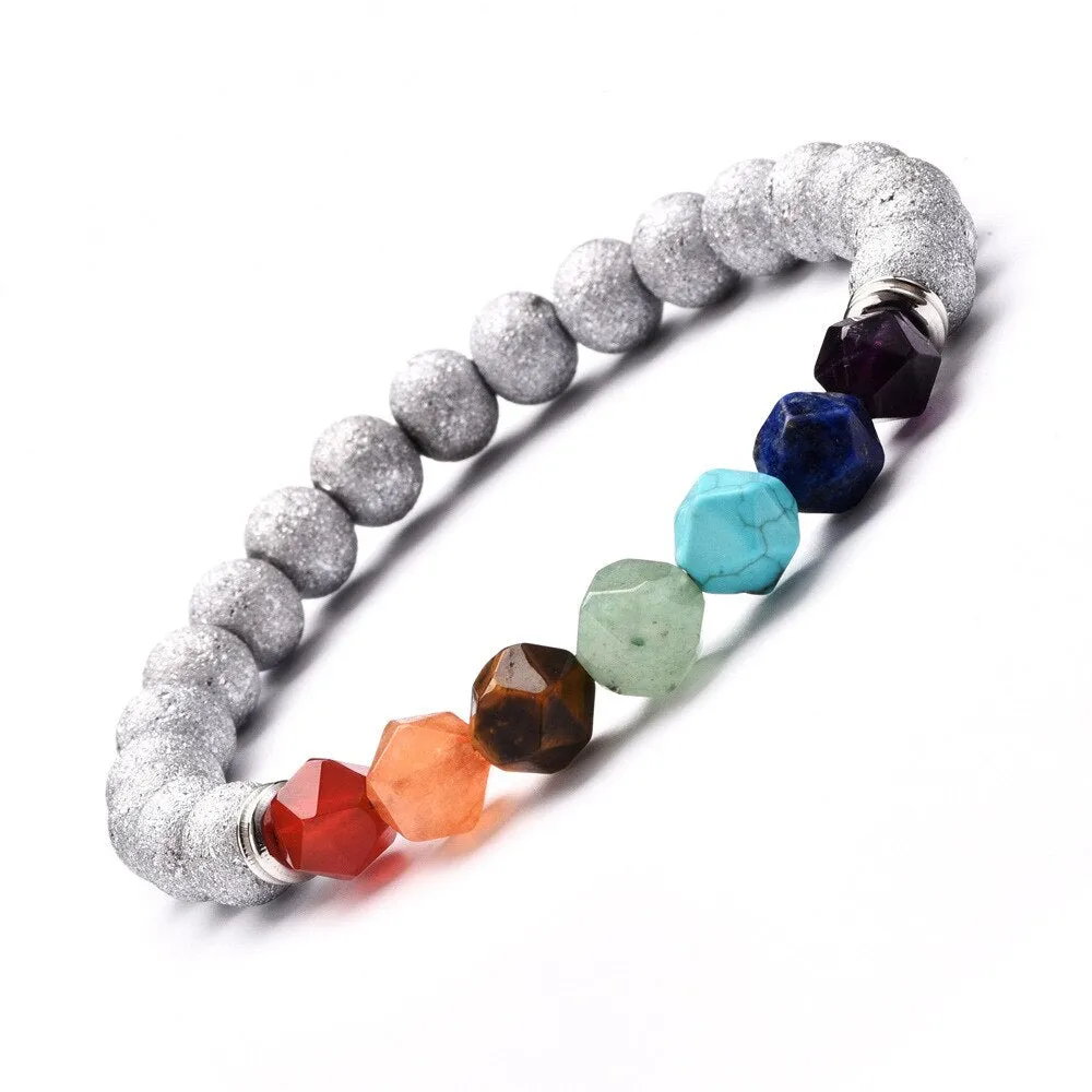 Men Bracelet for Men Women  Natural Stone Beaded