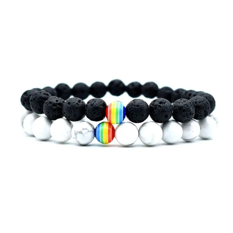 Men Bracelet for Men Women  Natural Stone Beaded