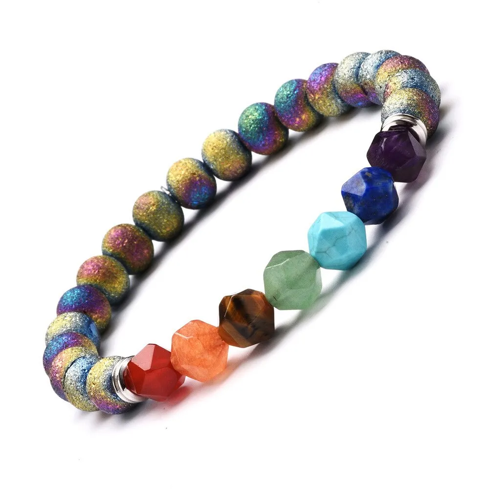 Men Bracelet for Men Women  Natural Stone Beaded