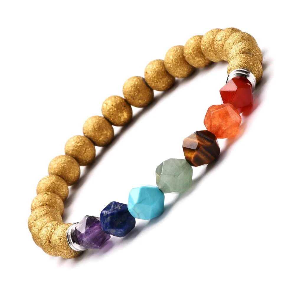 Men Bracelet for Men Women  Natural Stone Beaded