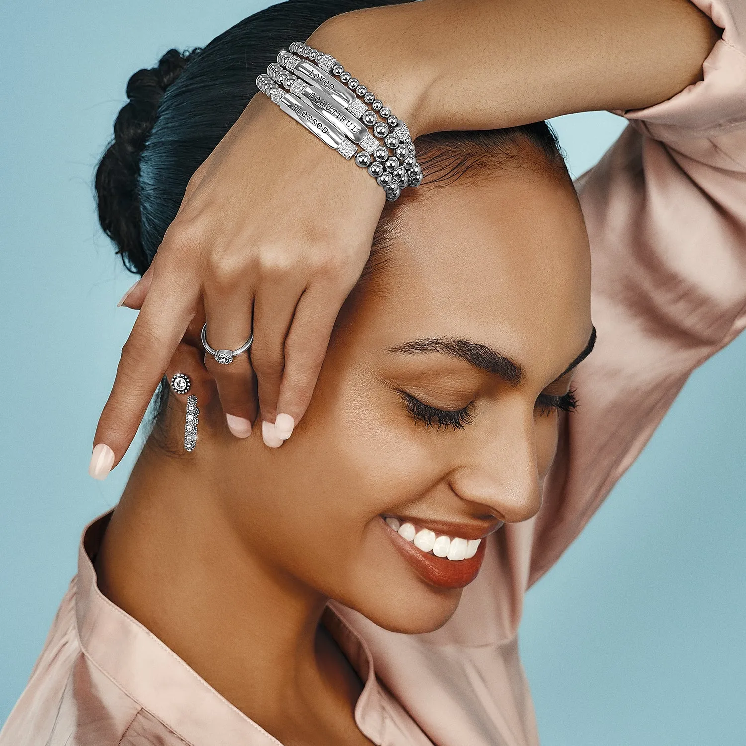 Meridian Petite Love Stretch Bracelet - JF0005