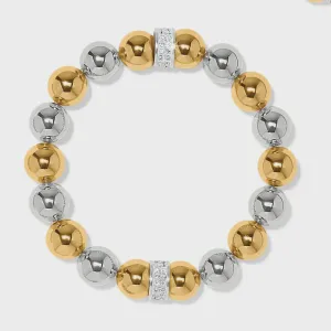 Meridian Stretch Bracelet Two Tone