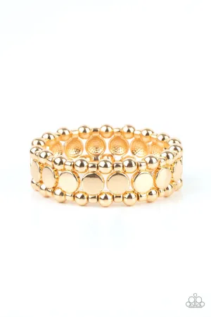 Metro Magnetism Gold Paparazzi Bracelet