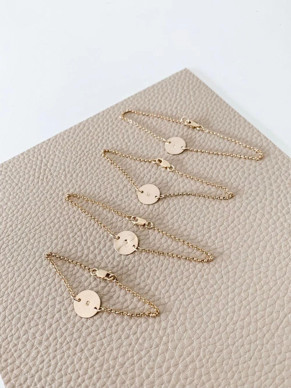 MINI INITIAL BRACELETS