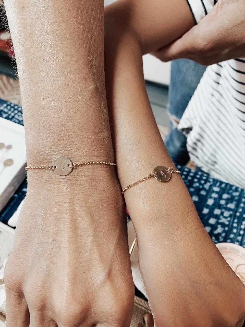 MINI INITIAL BRACELETS