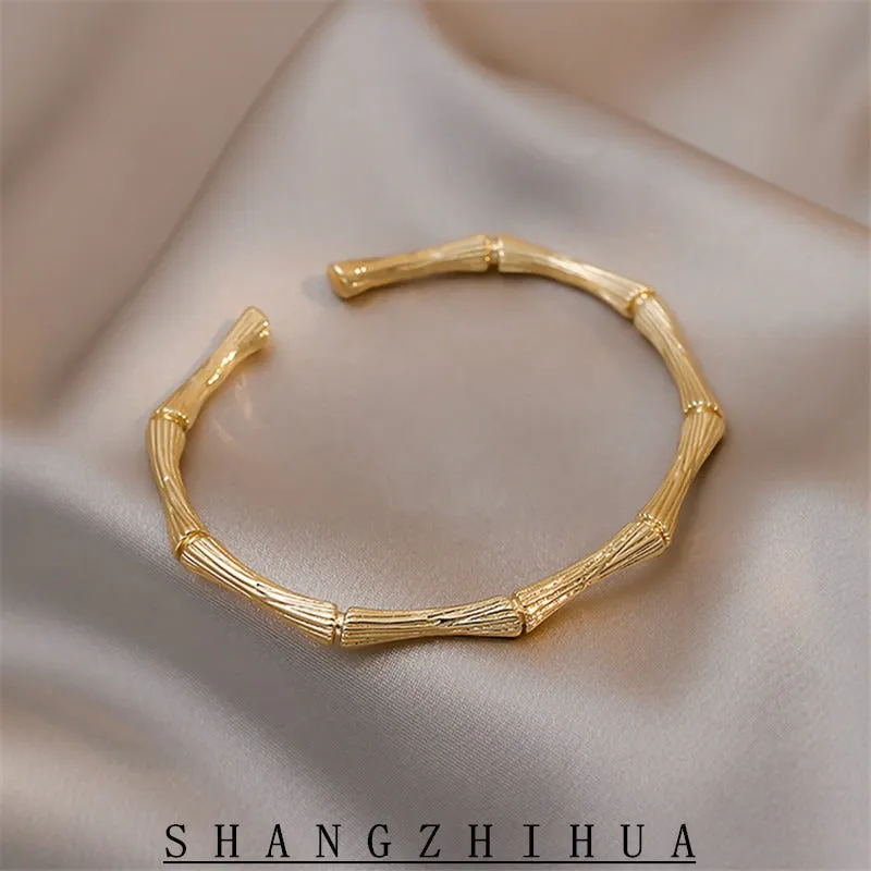 Minimalism Stainless Steel Cuff Bracelet