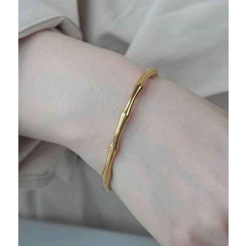 Minimalism Stainless Steel Cuff Bracelet