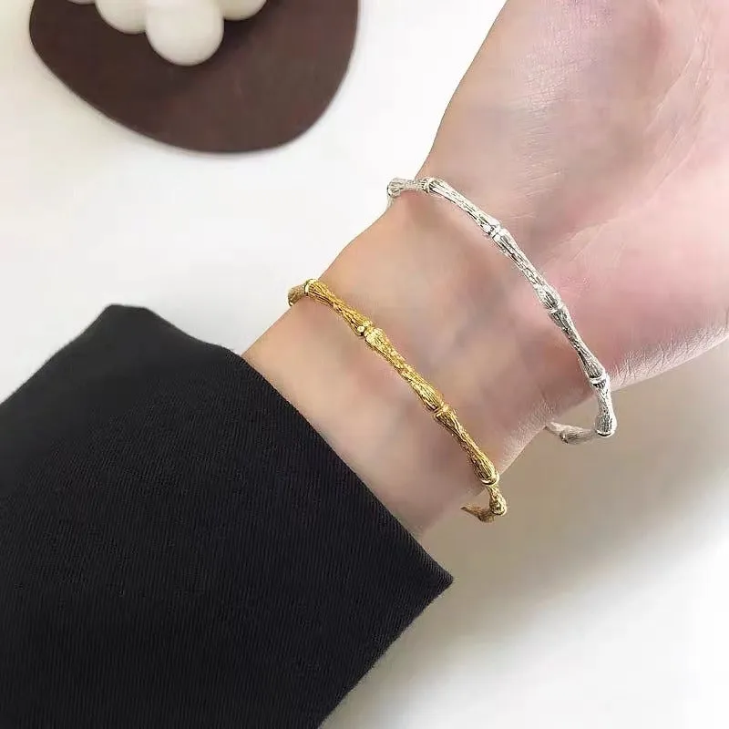 Minimalism Stainless Steel Cuff Bracelet