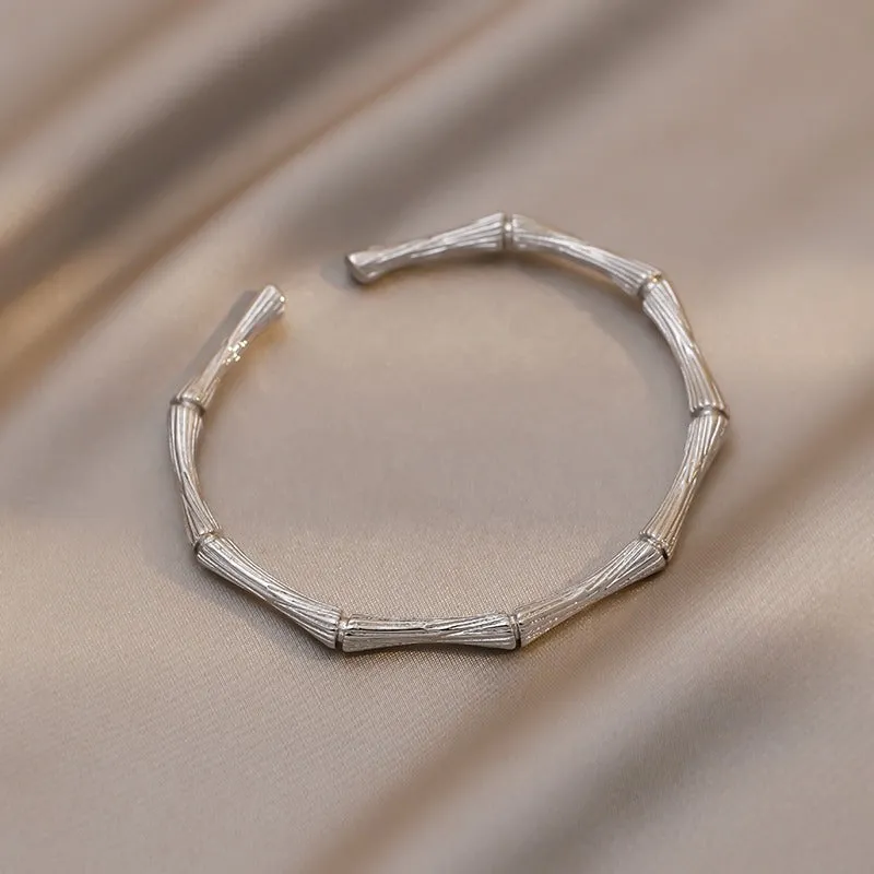 Minimalism Stainless Steel Cuff Bracelet