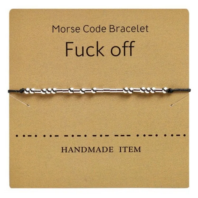 Morse Code Bracelets