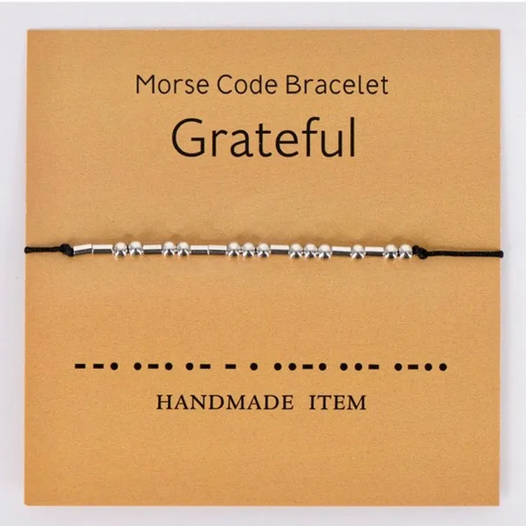 Morse Code Bracelets