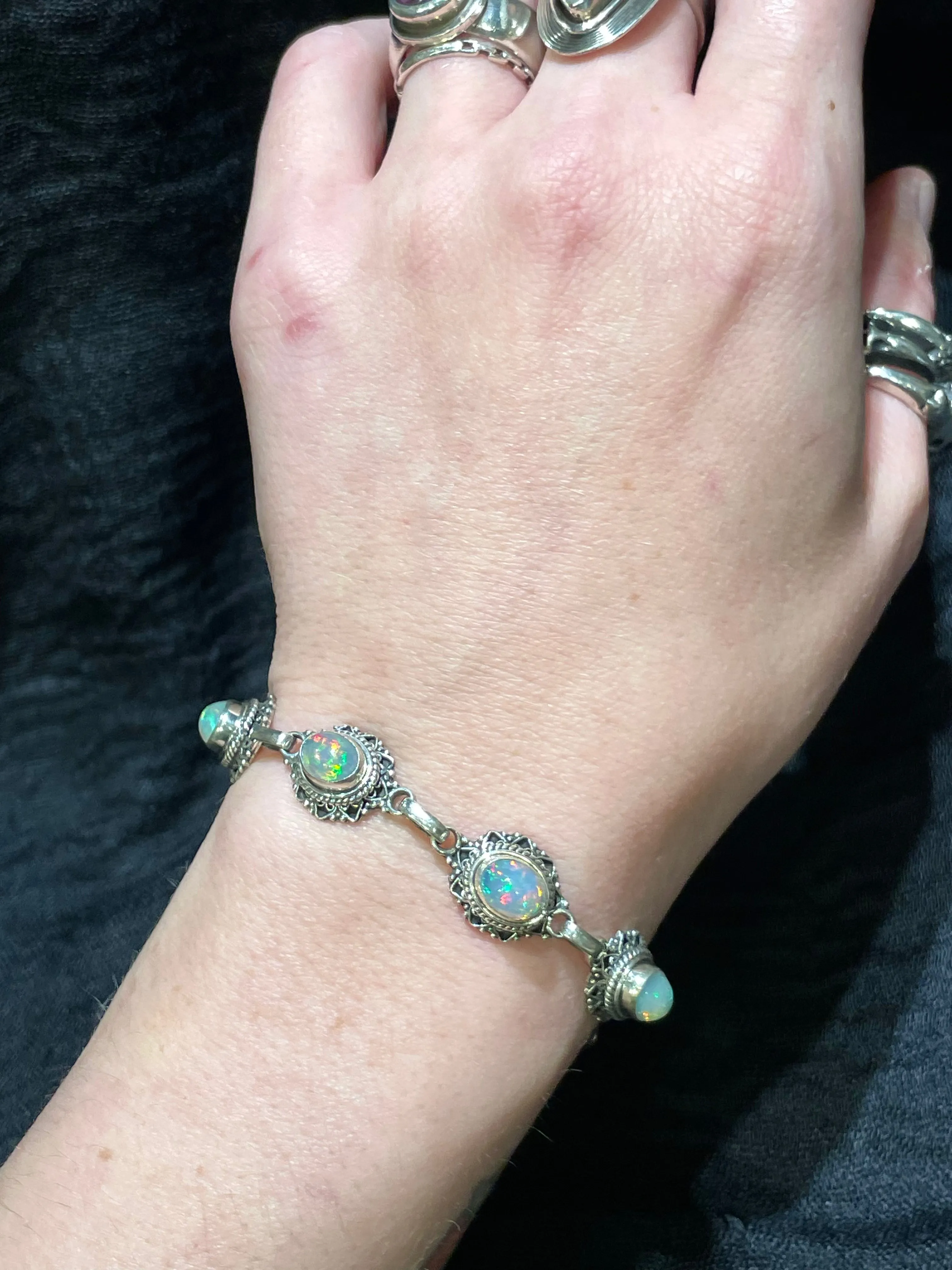 Multi-stone Opal Bracelet