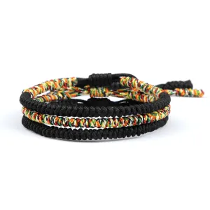 Multicolor Tibetan Buddhist Lucky Bracelets