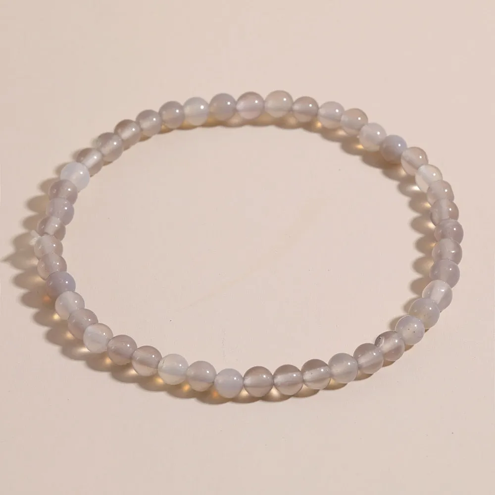 Natural Stone Beads Bracelets Simple Malachite Tiger Eye