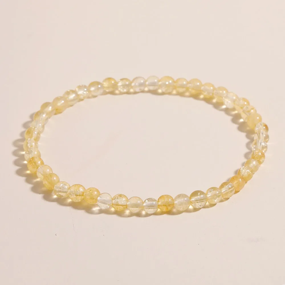 Natural Stone Beads Bracelets Simple Malachite Tiger Eye