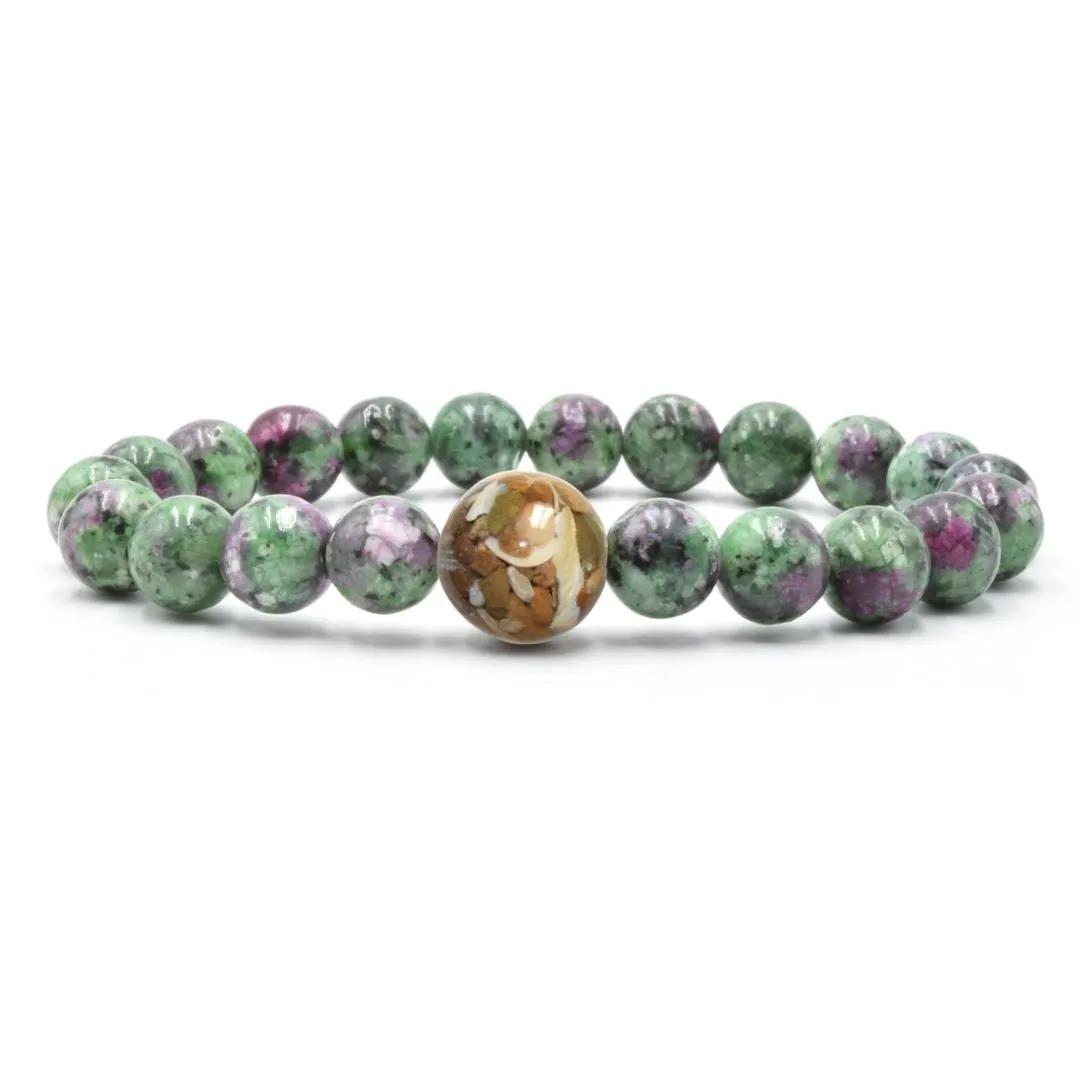 Ohio Stones   Ruby in Zoisite