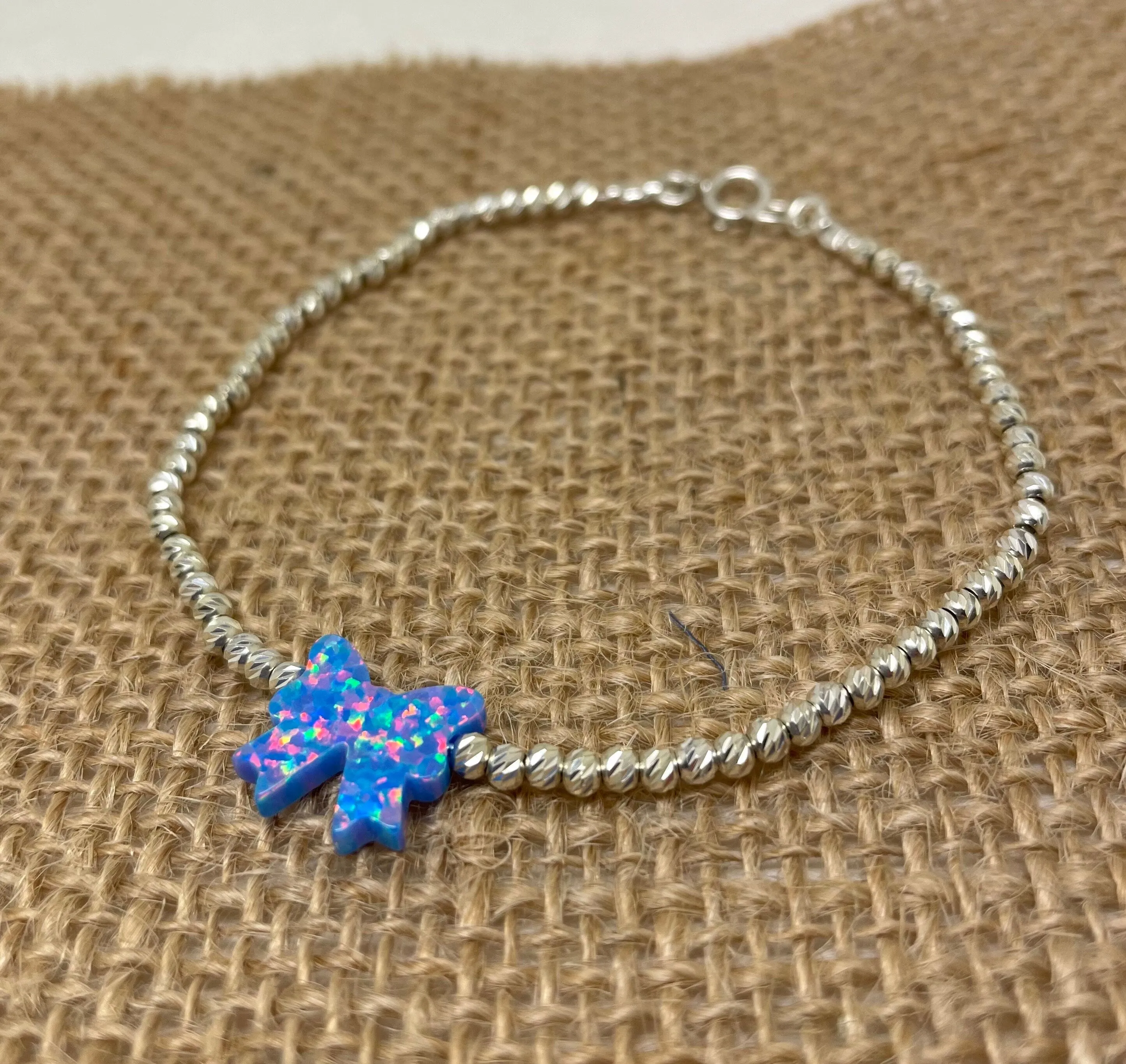 Opal Bow Bracelet –  Feminine Jewelry