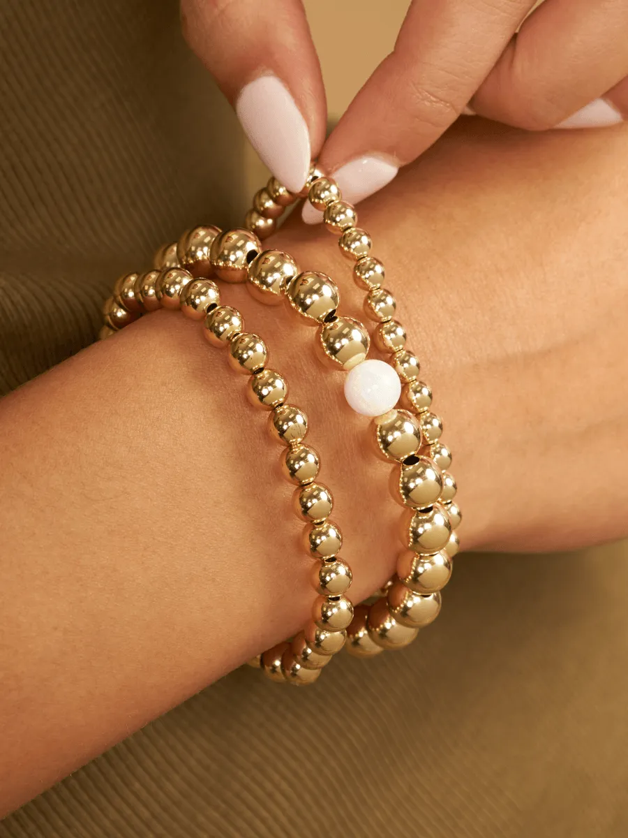 Opal Everyday Stretch Bracelet - 8mm