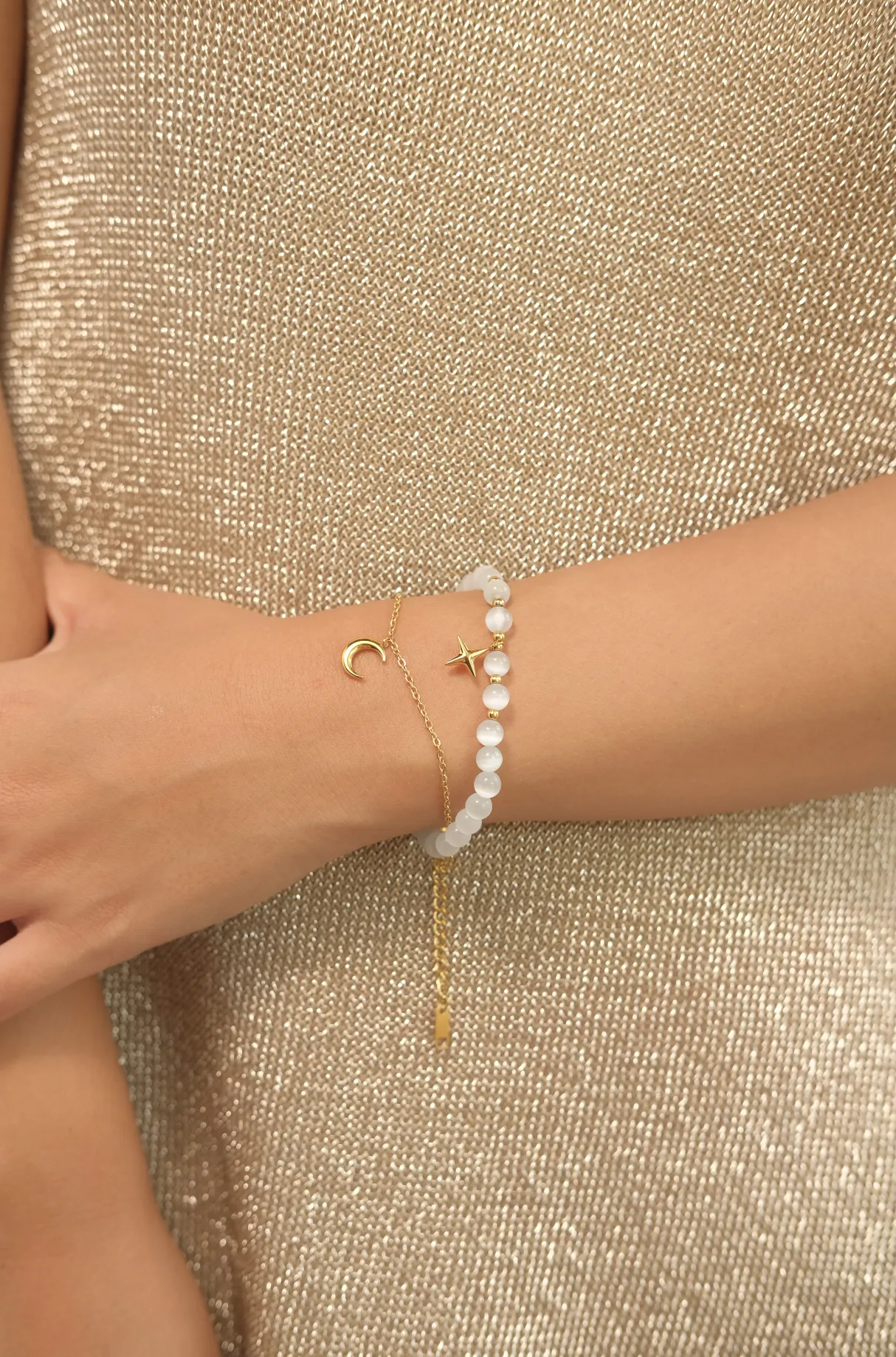 Opalite Bracelet Set