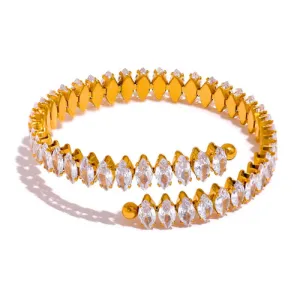 Open Diamond Bracelet