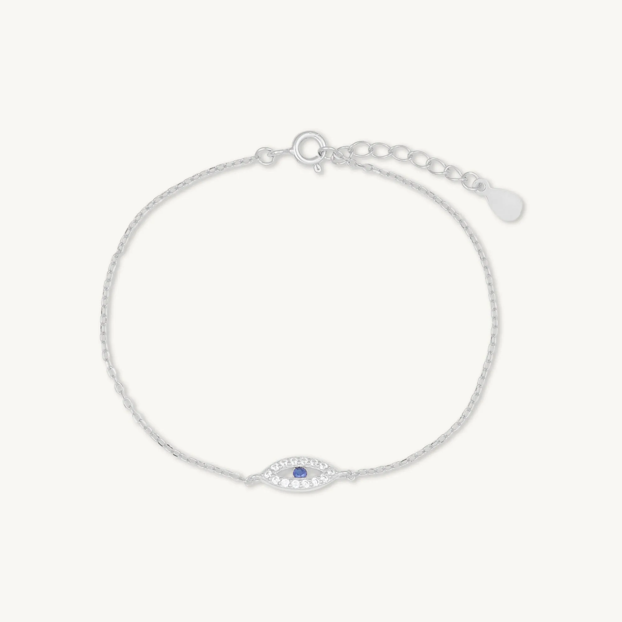 Open Evil Eve Chain Bracelet