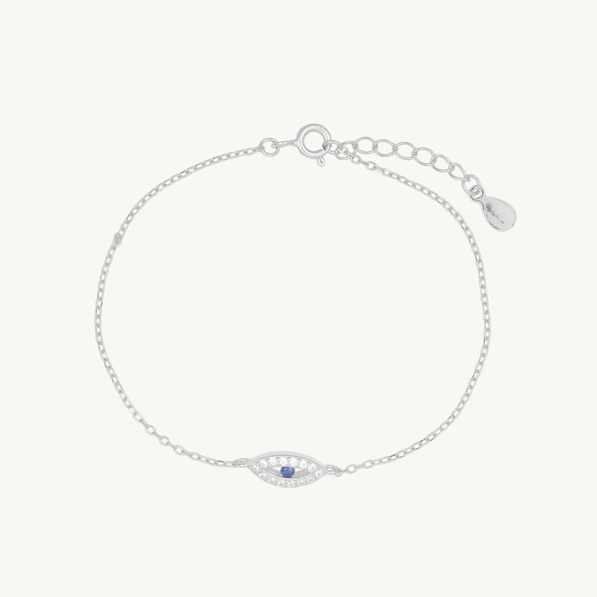 Open Evil Eve Chain Bracelet