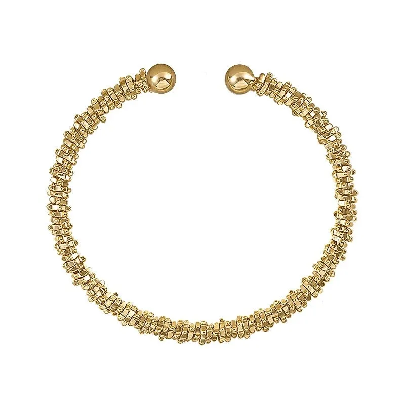 Opper Alloy Gold Gothic Bracelet