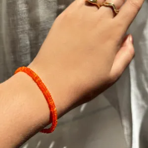 Orange Opal Bracelet