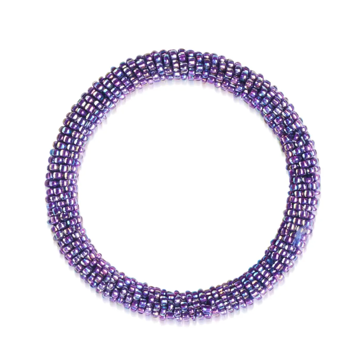 Orchid | Himalayan Glass Bead Bracelet