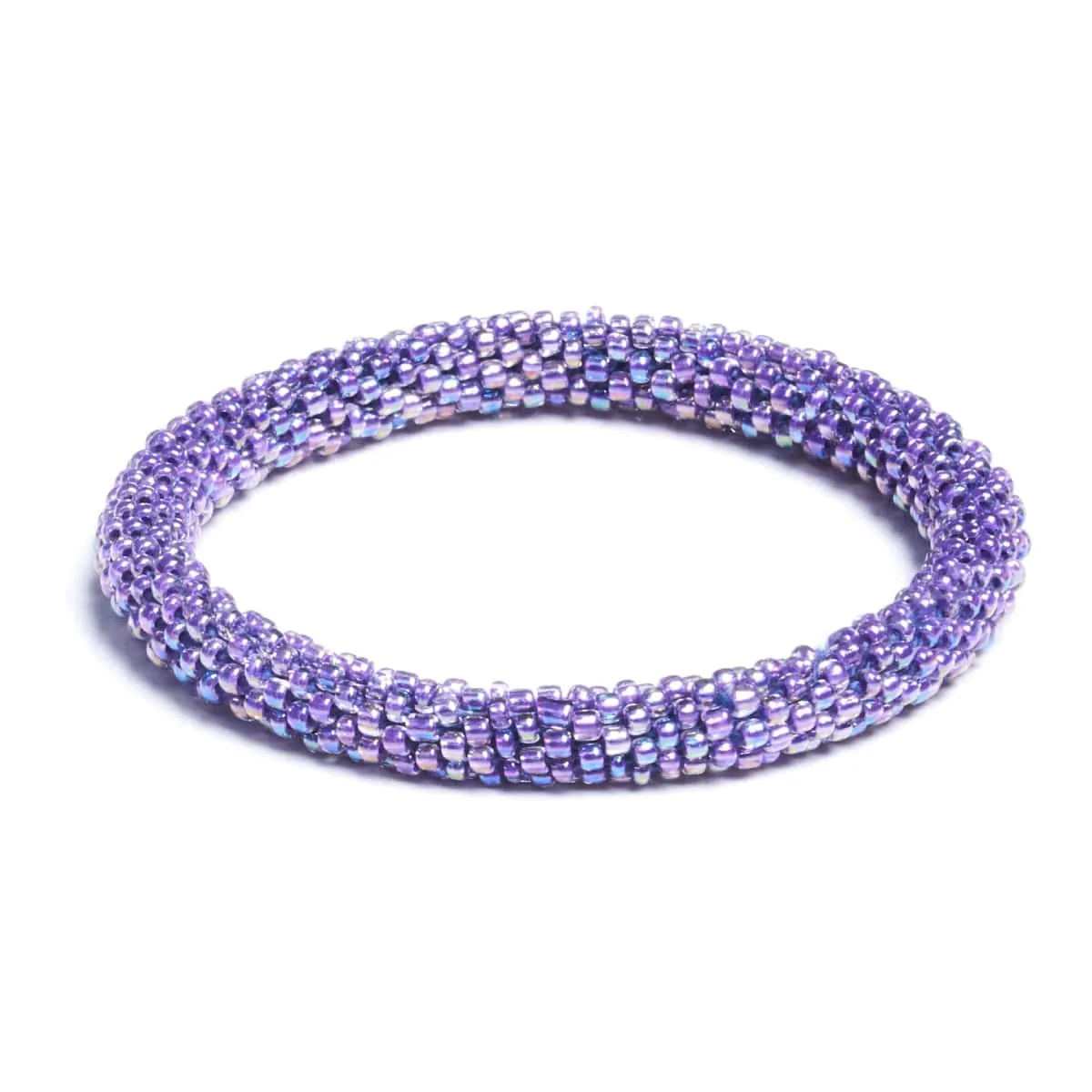 Orchid | Himalayan Glass Bead Bracelet