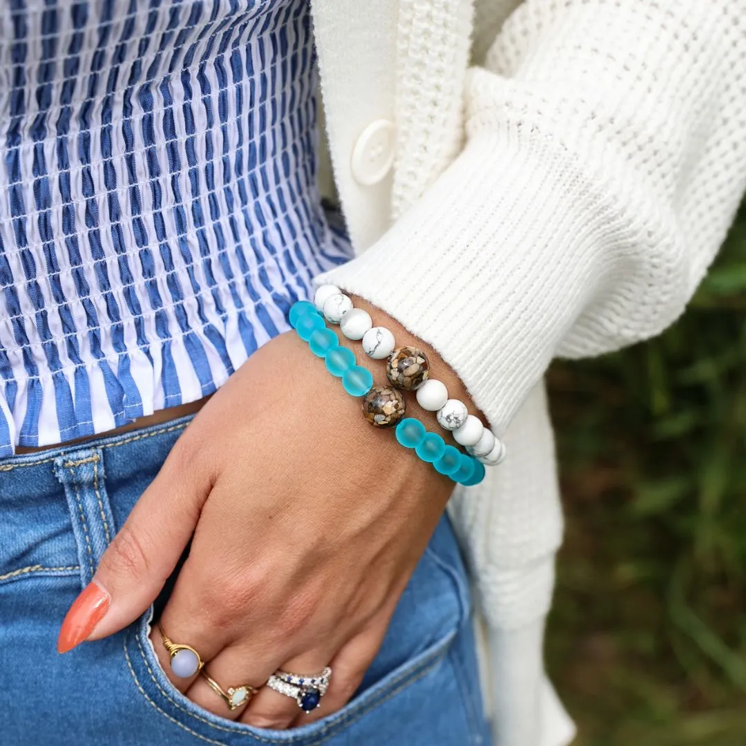 Oregon Stones   White Howlite