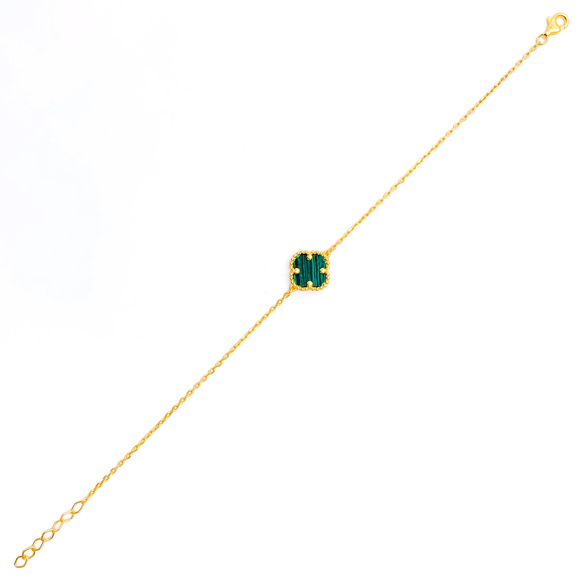 Ornamental Distinct 21k Gold Bracelet