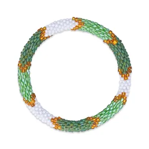 Ouroboros | Himalayan Glass Bead Bracelet