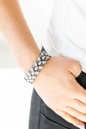 Paparazzi - Vintage Venture - Silver Bracelet