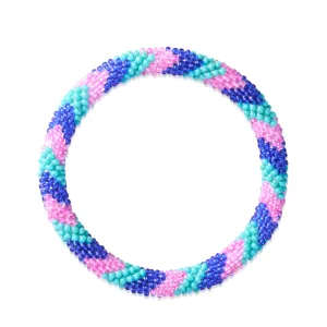 Peacock Feather | Himalayan Glass Bead Bracelet