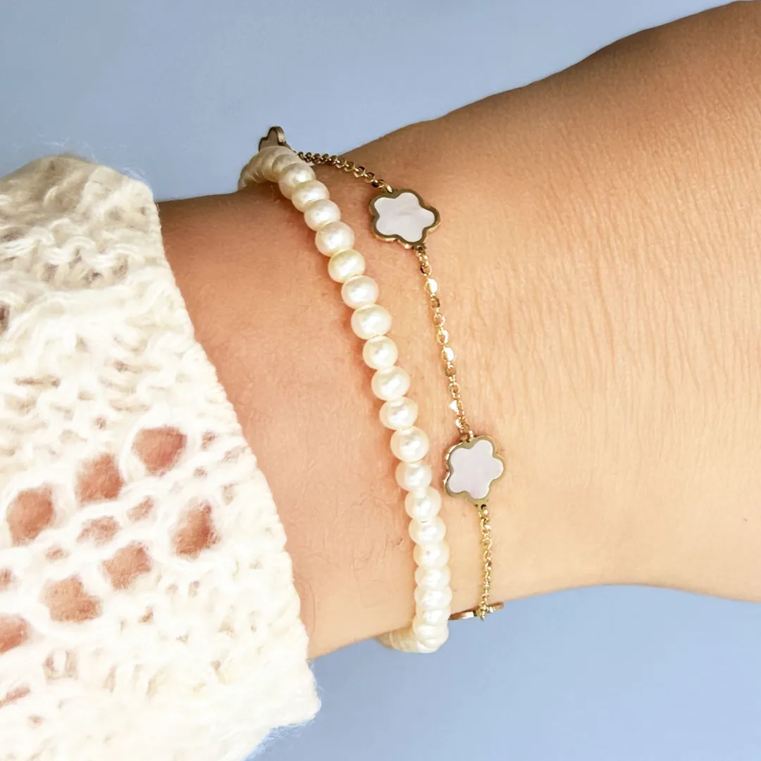 Pearl Bead Bracelet