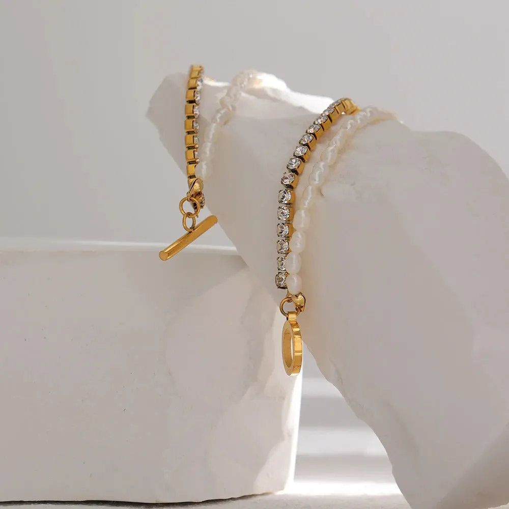 Pearl Chain Bracelet
