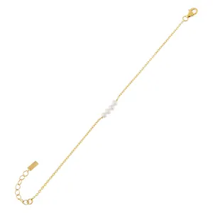 Pearl Cluster Chain Bracelet