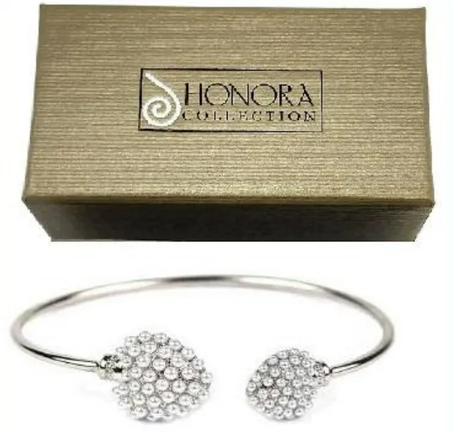 PEARL HEART BRACELET