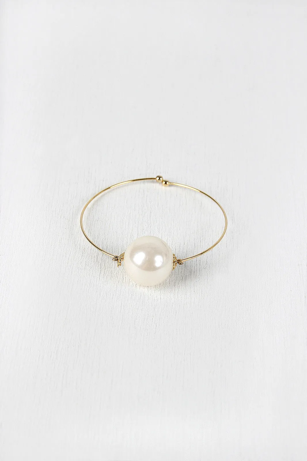 Pearl Wire Bracelet
