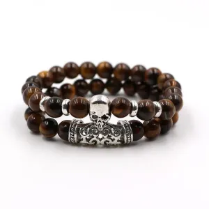 Phantom Skull Bracelet Stack