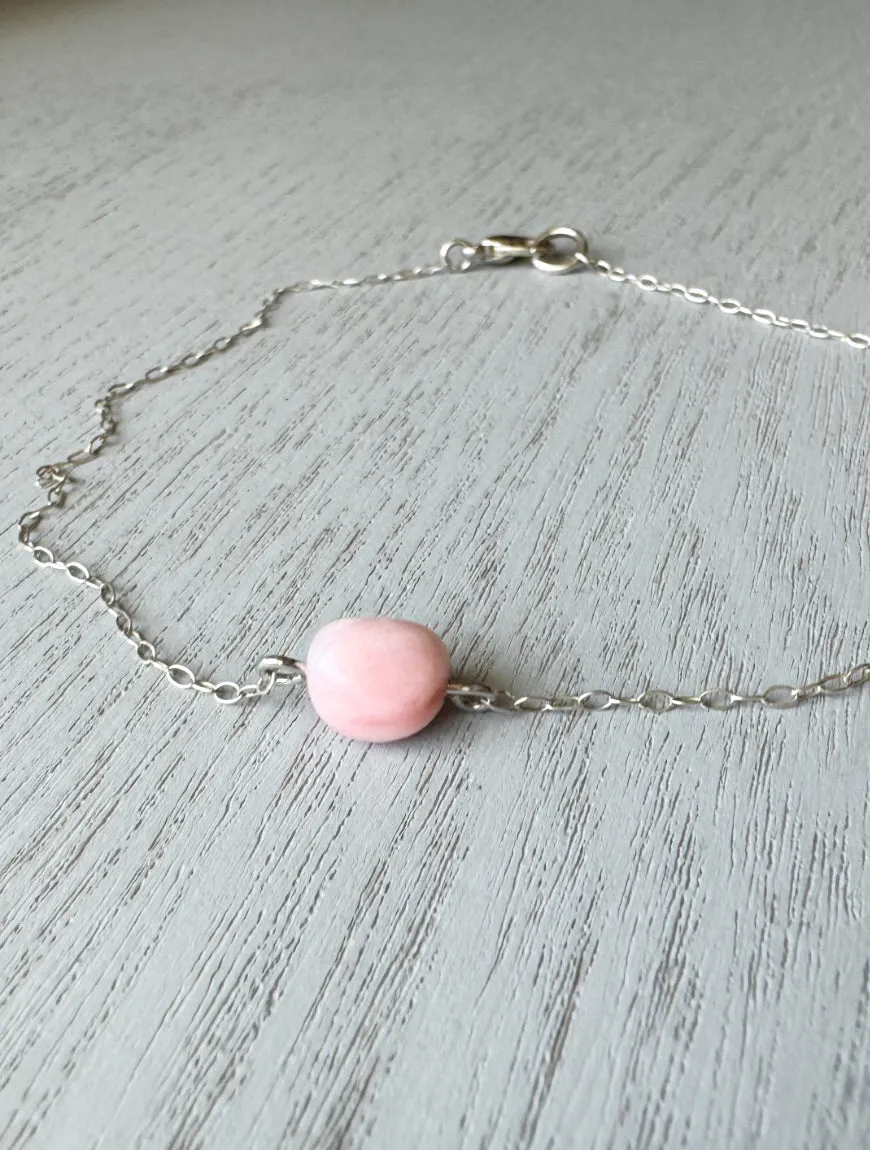 Pink Opal Bracelet