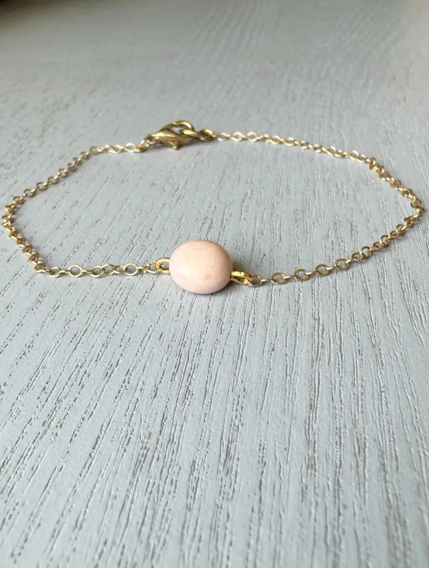 Pink Opal Bracelet
